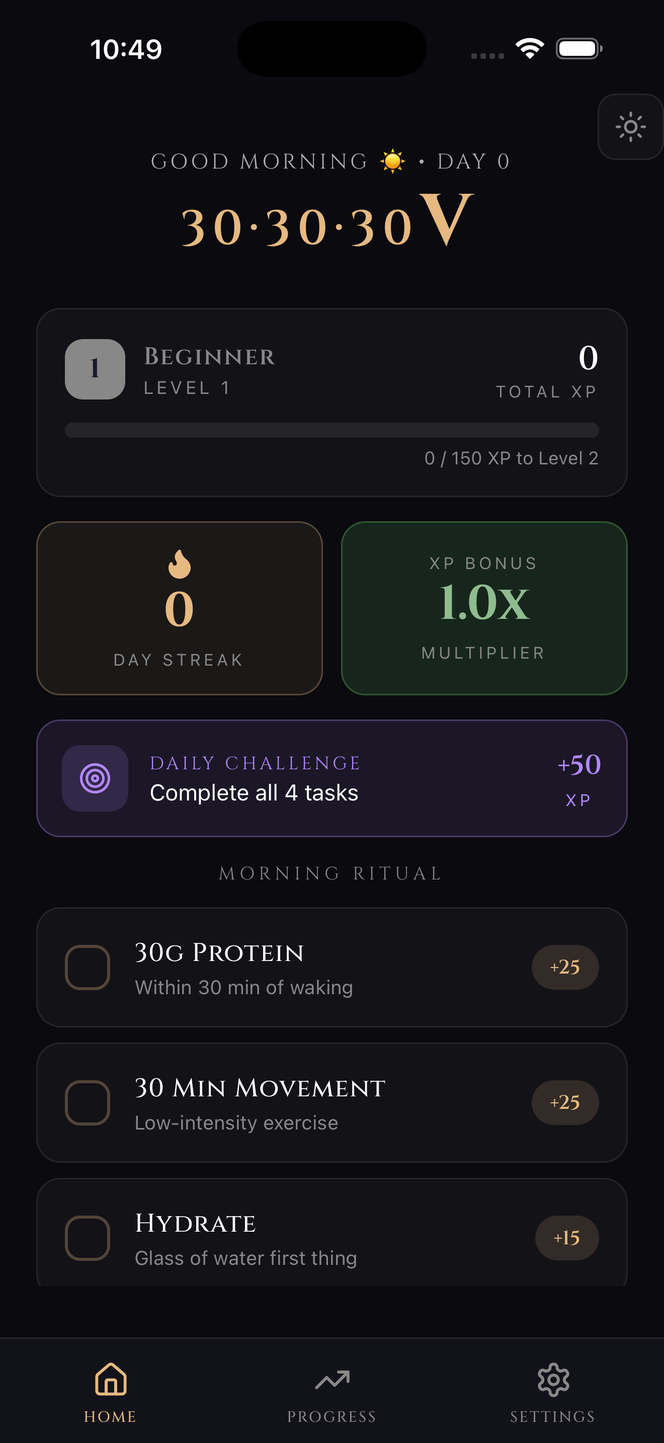 30-30-30 V iPhone App